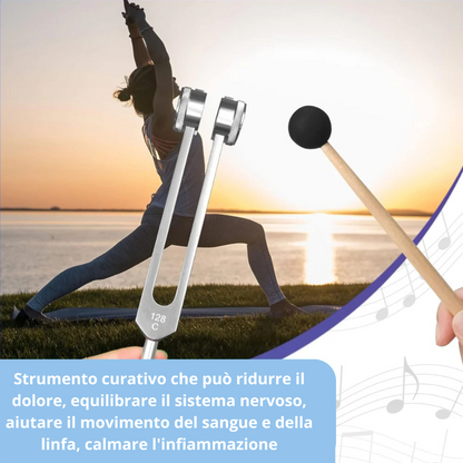 Suono curativo a 128 Hz: aumenta il tuo benessere e il tuo relax