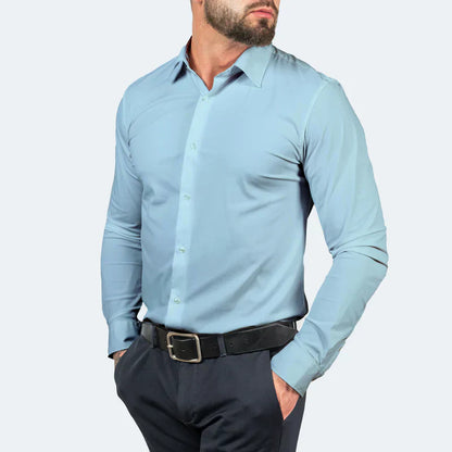 Rynke-resistent Slim Fit skjorte